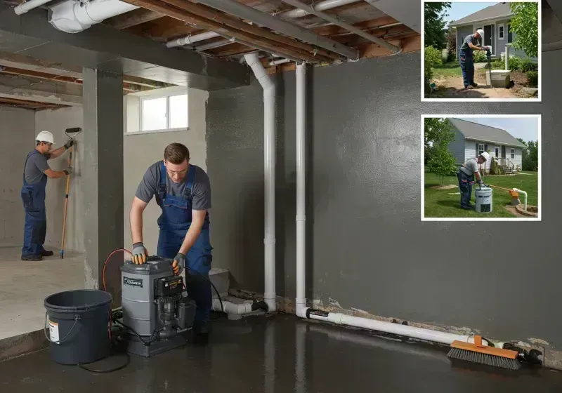 Basement Waterproofing and Flood Prevention process in McLean County, IL